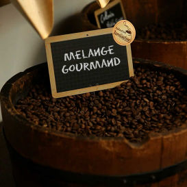 Café Gourmand (mélange n°1) en grain ou moulu